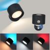 Magnetic Suction Wall Lamp RGB Color-changing Ambient Light  |   Indoor Lighting Indoor Lighting Black