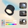 Magnetic Suction Wall Lamp RGB Color-changing Ambient Light  |   Indoor Lighting Indoor Lighting Black