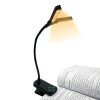 Mini Dual Head Book Light Student Eye-Care Clip-on Reading Lamp  |   Indoor Lighting Indoor Lighting Black/ White