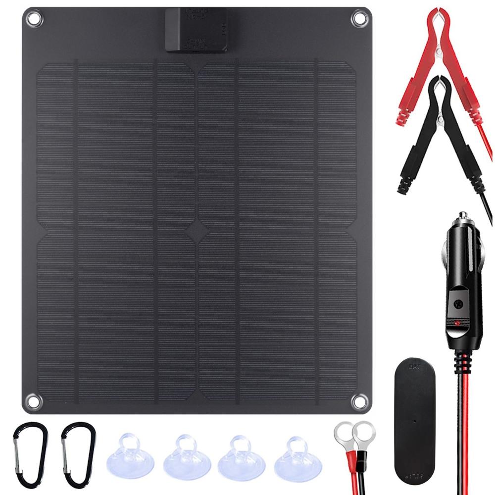 Monocrystalline Silicon Outdoor Cell Phone Solar Charging Panel Mobile Power Solar Charger  |   Outdoor Lighting Lights & Lighting Outdoor Lighting