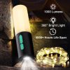 Outdoor Camping Lantern Emergency Flashlight Night Light String Lights Type-C Rechargeable Built-in 4000mAh Battery  |   Outdoor Lighting Lights & Lighting Outdoor Lighting