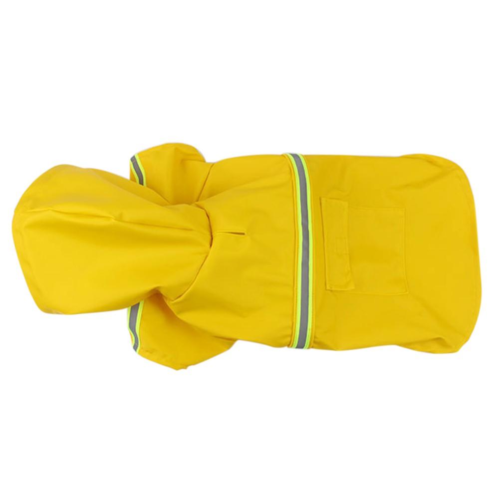 Pet Dog Raincoat Adjustable Puppy Rain Jacket Coat Cloak Style Water-resistant Clothes Poncho Rainwear with Reflective Strip  |   Dog & Cat Supplies Dog & Cat Supplies Dog & Cat Supplies