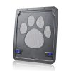 Pet Screen Door Magnetic Flap Screen Automatic Lockable Black Door for Small Cat Kitten Puppy  |   Dog & Cat Supplies Dog & Cat Supplies Black