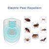 Plug-in Ultrasonic Electromagnetic Pest Repellent Electric Mosquito Repellent  |   Garden Tools Garden Tools Black/ White