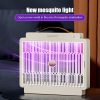 Portable Mosquito Zapper Indoor for Home 3000V Electric Bug Zapper Built-in 1800mAh Rechargeable Battery USB Mosquito Killer Fly Trap with Hanging Handle Cleaning Brush  |   Animal Repeller Gardening Animal Repeller