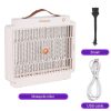 Portable Mosquito Zapper Indoor for Home 3000V Electric Bug Zapper Built-in 1800mAh Rechargeable Battery USB Mosquito Killer Fly Trap with Hanging Handle Cleaning Brush  |   Animal Repeller Gardening Animal Repeller