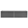 Raised garden bed galvanized steel 320x80x77 cm gray  |   Garden Tools Garden Tools Garden Tools