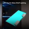 RGB LED Clip On Glass Shelf Lighting Under Cabinet Night Lights Kit for Glass Edge Shelf with Remote Control  |   Indoor Lighting Indoor Lighting Indoor Lighting