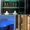 RGB LED Clip On Glass Shelf Lighting Under Cabinet Night Lights Kit for Glass Edge Shelf with Remote Control  |   Indoor Lighting Indoor Lighting Indoor Lighting