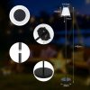 RGBW LED Floor Lamp Outdoor Solar Lamp Colorful Desk Light with Remote Controller Pull Chain Switch  |   Indoor Lighting Indoor Lighting Black With White