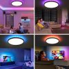 Round RGBCW Ceiling Lamp BT Remote Dimmable Bedroom Ceiling Lamp  |   Indoor Lighting Indoor Lighting Indoor Lighting