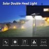 Solar Double Heads Light Outdoor Waterproof LEDs Landscape Lamp  |   Outdoor Lighting Lights & Lighting Outdoor Lighting