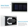 Solar House Number Light LED Illuminated Address Plaque for Houses Address Numbers Solar Powered LED Address Sign for Home Villa Yard Street  |   Outdoor Lighting Lights & Lighting Black/ White