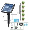 Solar Irrigation Solar Auto Watering System Solar Powered Automatic Drip Irrigation Kit Self Watering Devices with Timer for Plants in Patio Balcony Green House  |   Watering Deco & Irrigation Gardening Watering Deco & Irrigation