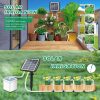 Solar Irrigation Solar Auto Watering System Solar Powered Automatic Drip Irrigation Kit Self Watering Devices with Timer for Plants in Patio Balcony Green House  |   Watering Deco & Irrigation Gardening Watering Deco & Irrigation