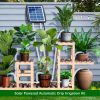 Solar Irrigation Solar Auto Watering System Solar Powered Automatic Drip Irrigation Kit Self Watering Devices with Timer for Plants in Patio Balcony Green House  |   Watering Deco & Irrigation Gardening Watering Deco & Irrigation