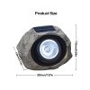 Solar Powered Lamp Simulation Stone Lawn Light  |   Outdoor Lighting Lights & Lighting Outdoor Lighting