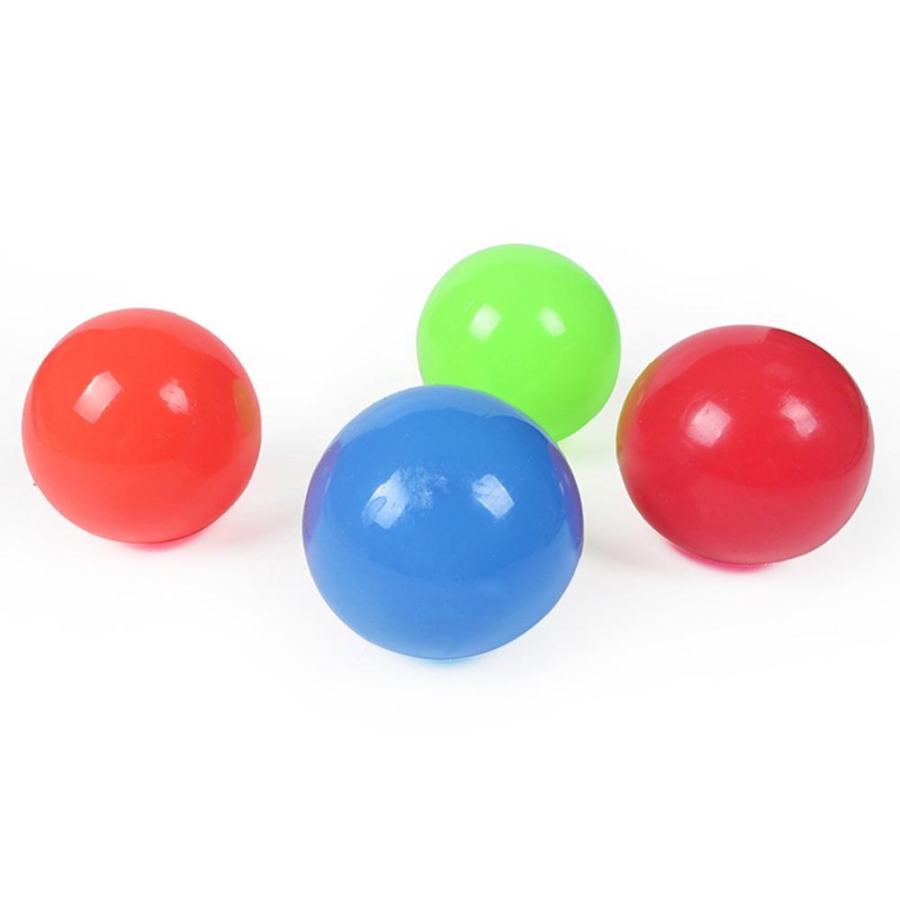 Sticky Balls Fluorescent Stress Relieving Wall Balls Decompression Toys Sticky Target Balls Stick to Wall Stress Balls Pressure Anxiety Relieving for Kids and Adults  |   Wedding Supplies Party Supplies Wedding Supplies