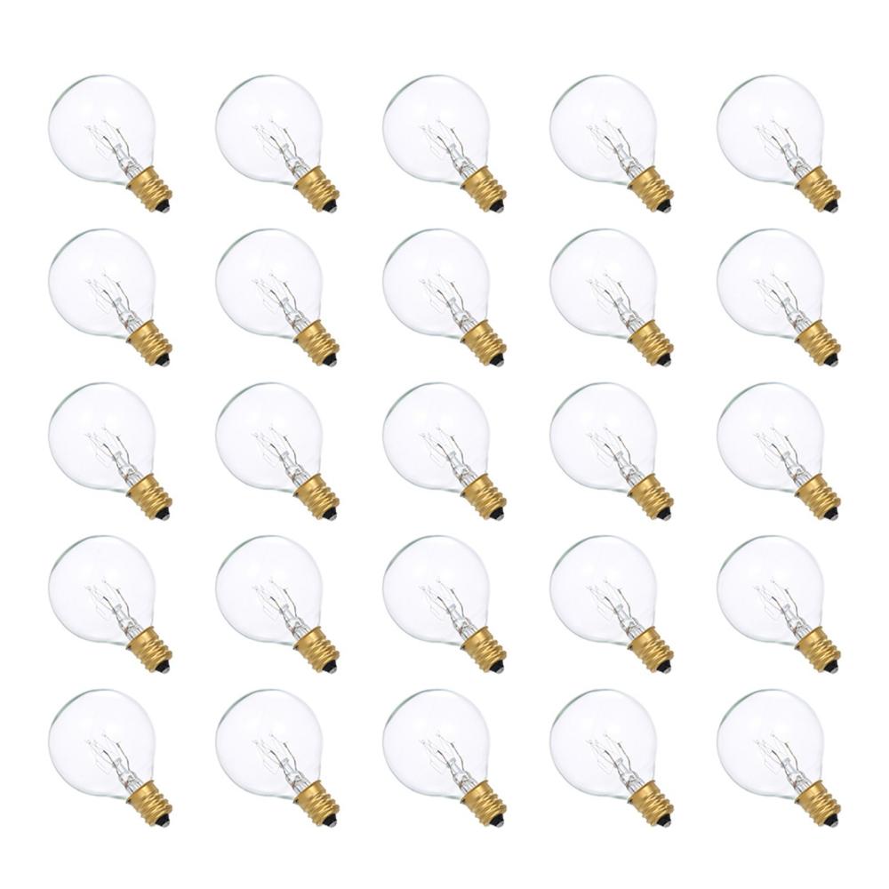 Tomshine AC230V G40 Globe  Bulb Lamp 25 Pack E12 Base Socket Holder IP44 Water Resistance Warm White for String Light Home Party Decoration Wedding Function  |   Indoor Lighting Indoor Lighting Indoor Lighting