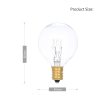 Tomshine AC230V G40 Globe  Bulb Lamp 25 Pack E12 Base Socket Holder IP44 Water Resistance Warm White for String Light Home Party Decoration Wedding Function  |   Indoor Lighting Indoor Lighting Indoor Lighting