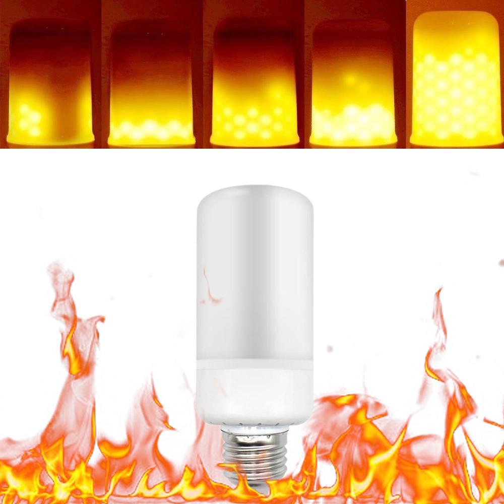 Tomshine E27 LED Flame Flickering Effect Fire Light Bulb  |   Indoor Lighting Indoor Lighting Indoor Lighting