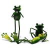 Tooarts Metal Sculpture Mouth-Covered Frog Home Furnishing Articles  Handicrafts  |   Metal Crafts Arts & Crafts Green