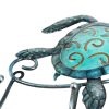 Turtle Wall Hook Iron Animal Wall Hook Rustic Decorative Wall Hook Living Room Bathroom Ornament  |   Metal Crafts Arts & Crafts Blue