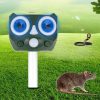 USB Rechargeable Outdoor Waterproof Animals Driving Device Solar Energy PIR Sensor Animals Repeller Frighten Animals Machine Mouse Expeller  |   Animal Repeller Animal Repeller Animal Repeller