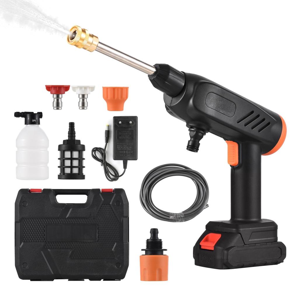 21V Handheld High Pressure Washer Multi-Function Car WashingTool for Garden Watering Courtyar/Air Connition Cleaning  |   Watering Deco & Irrigation Gardening Watering Deco & Irrigation