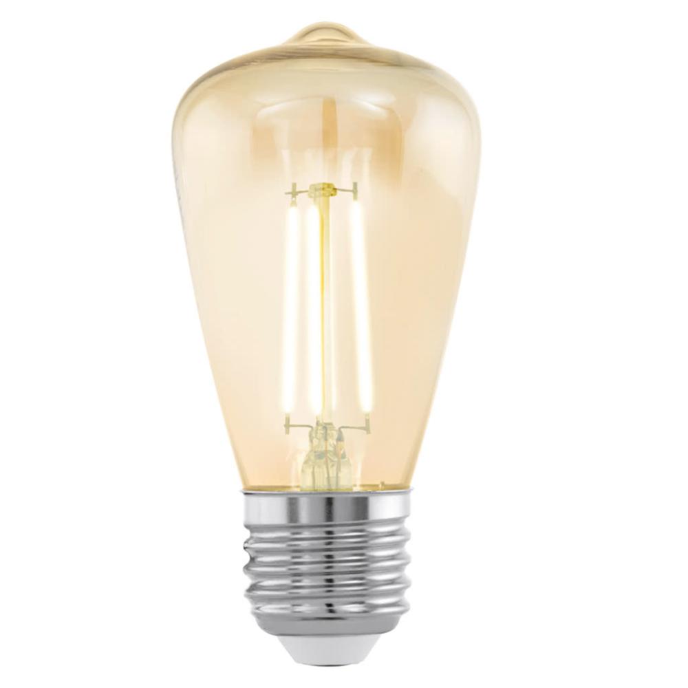 EGLO Vintage Style LED Light Bulb E27 ST48 Amber 11553  |   Garden Tools Garden Tools Garden Tools