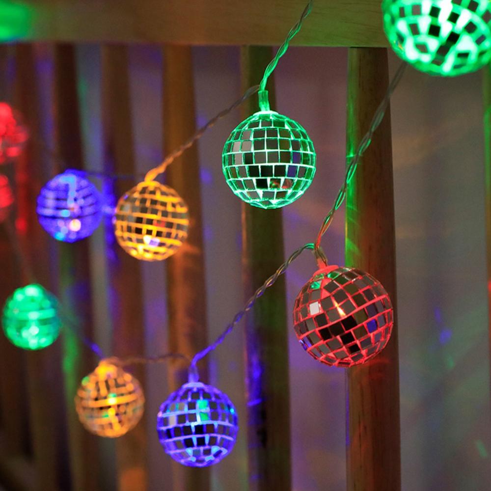 10ft 20LED Globe String Lights Decorative Hanging Lights Balls Fairy String Lights Battery Powered World Cup Lighting for Indoor Outdoor Garden Patio  |   Christmas Supplies Christmas Supplies Christmas Supplies